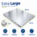 Premium Stainless Steel Chopping Board – Heavy-Duty Food Grade Cutting Board for Meat & Vegetables