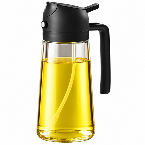 2 in 1 Oil Dispenser Spary Bottle For Cooking